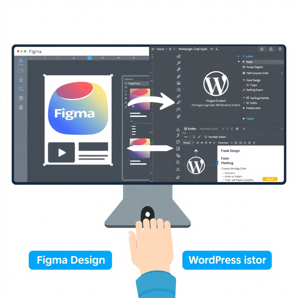 Step-by-step guide to converting Figma designs into a fully functional WordPress website with HTML, CSS, and plugins.