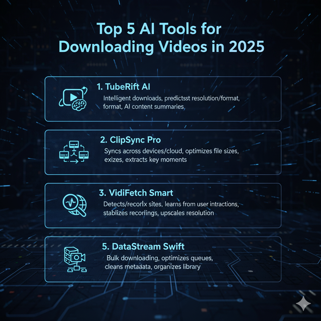 AISaver AI video downloader tool for HD and 4K video downloads